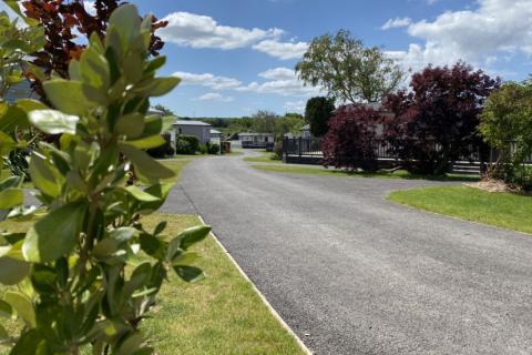 Well spaced out caravans and holiday lodges for sale near Newquay