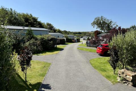 new static caravans on site at Silverbow