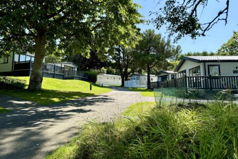 lodges for sale near Newquay on exclusive park