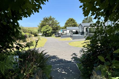 Silverbow Country Park in the Cornish countryside