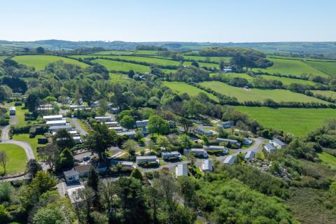 Silverbow independent owner only park in Cornwall