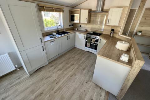 kitchen area in the 2023 ABI Kielder