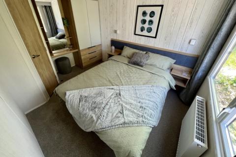 double bedroom in the 2023 Swift Moselle