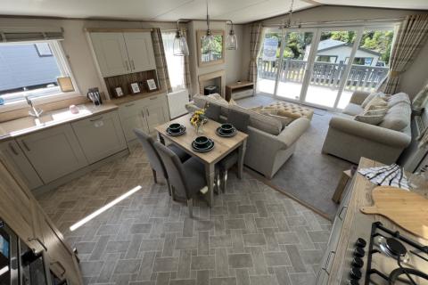 Lounge area in the 2023 ABI Ambleside Premier