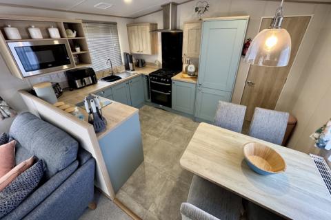 ABI Roecliffe dining area and kitchen space