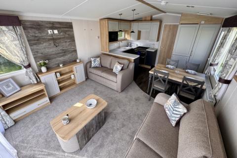 2025 Swift Bordeaux Living Area