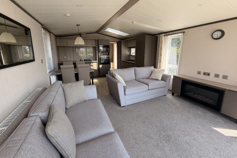 victory Lakewood Open plan kitchen lounge diner