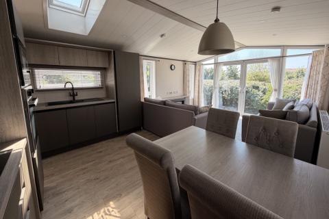 victory Lakewood Open plan kitchen lounge diner