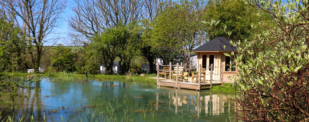 Silverbow country park wildlife pond