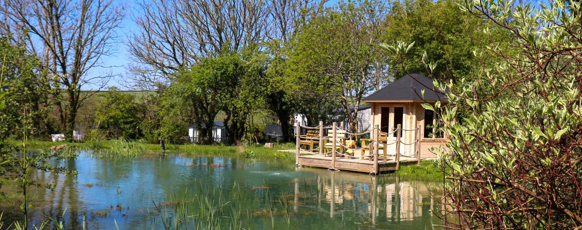 Silverbow country park wildlife pond