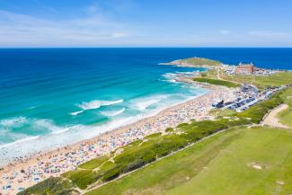 Fistral Beach in Newquay