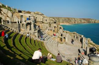 The Minack Theatre by the sea