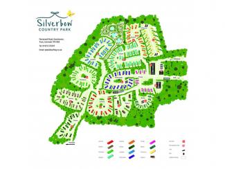 Park map at Silverbow Country Park