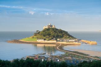 St. Michaels Mount in south Cornwall