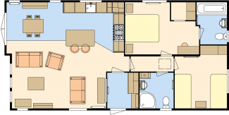 202 Debonair lodge floor plan