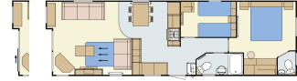 2022 Atlas Debonair static caraavan floor plan