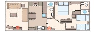 2023 ABI Ambleside Premier 40x14 floor plan image