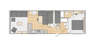 2023 Swift Moselle 38x12 2 Bedrooms