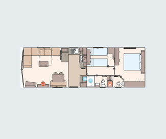 2023 ABI Keswick 36' x 12' 2 Bedrooms
