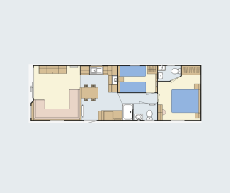  2023  Atlas Sahara 36' x 12'  2 Bedrooms