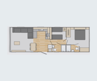 2021 Swift Ardennes 38' x 12' 2 bedroom