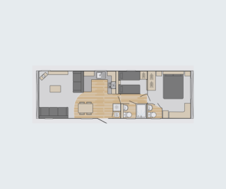  2023 Swift Bordeaux 38' x 12'  2 Bedrooms