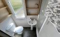 shower room in the 2023 Swift Burgundy 36x12