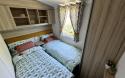 twin bedroom in the 2023 Swift Ardennes