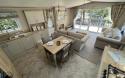 large dining area and kitchen in the Ambleside Premier 40x14
