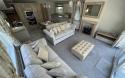 Dining area and sofas in the lodge